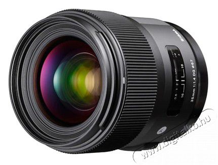 Sigma 35mm f/1,4 (A) DG HSM - Canon (3 év garancia!) Fotó-Videó kiegészítők - Objektív - Fix fókuszú objektív - 265804