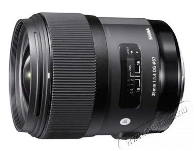Sigma 35mm f/1,4 (A) DG HSM - Canon (3 év garancia!) Fotó-Videó kiegészítők - Objektív - Fix fókuszú objektív - 265804