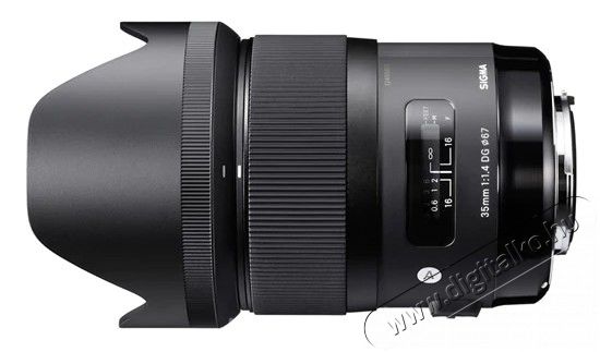 Sigma 35mm f/1,4 (A) DG HSM - Canon (3 év garancia!) Fotó-Videó kiegészítők - Objektív - Fix fókuszú objektív - 265804
