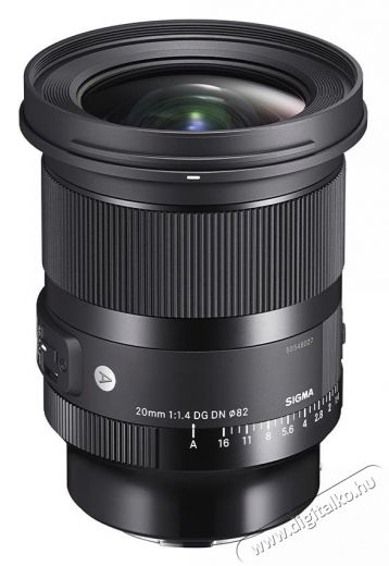 Sigma SONY F/SE 20MM F/1.4 DG DN (A) (214595) Fotó-Videó kiegészítők - Objektív - Fix fókuszú objektív - 495467
