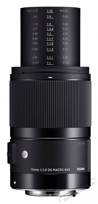 Sigma SONY F/SE 70/2.8 (A) DG MACRO (172730) Fot&oacute;-Vide&oacute; kieg&eacute;sz&iacute;tők - Objekt&iacute;v - Fix f&oacute;kusz&uacute; objekt&iacute;v - 495483