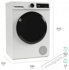 Siguro SGR-TD-H721W Profi Dry szárítógép Háztartás / Otthon / Kültér - Mosógép / szárítógép - Szárítógép - 494844