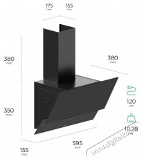 Siguro HD-G35 Cooker Hood Páraelszívó Konyhai termékek - Páraelszívó - Hagyományos - 500792