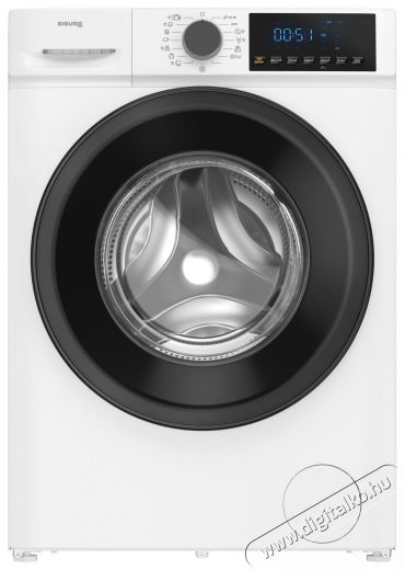 Siguro SGR-WM-F810W Steam Power Gőzmosógép Háztartás / Otthon / Kültér - Mosógép / szárítógép - Elöltöltős normál (60cm-ig) mosógép - 500853