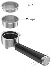 Siguro EM-K420SS Barista Karos kávéfőző Konyhai termékek - Kávéfőző / kávéörlő / kiegészítő - Presszó kávéfőző - 500985