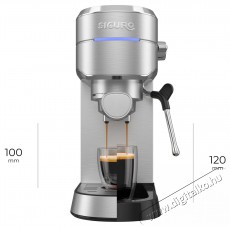 Siguro EM-K420SS Barista Karos kávéfőző Konyhai termékek - Kávéfőző / kávéörlő / kiegészítő - Presszó kávéfőző - 500985