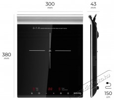 Siguro IC-G180B Smart Cook Pro Solo Konyhai termékek - Sütő-főzőlap, tűzhely (szabadonálló) - Indukciós főzőlap (szabadonálló) - 504568