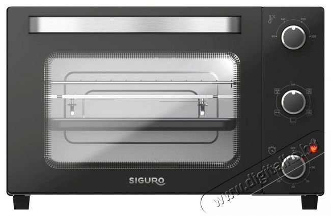 Siguro CO-E280B Perfect Roast & Grill Compact Konyhai termékek - Sütő-főzőlap, tűzhely (szabadonálló) - Mini sütő / mini grill / mini konyha - 504557