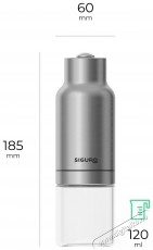 Siguro Gravity Bors- és sódaráló Konyhai termékek - Konyhai eszköz - Só és bors örlő - 504567