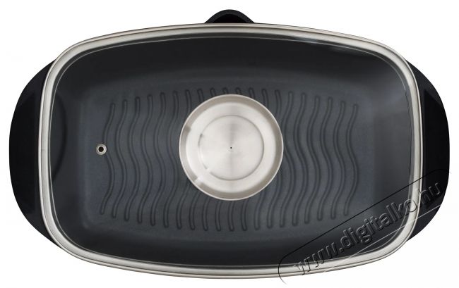 Siguro Stagione Sütőedény fedővel, 40x24 cm fekete Konyhai termékek - Edény - Sütőedény / jénai tál - 504574