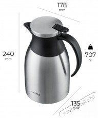 Siguro TH-K35 Termopalack Vacu-jug 1500 ml rozsdamentes Konyhai termékek - Edény - Termosz - 504577