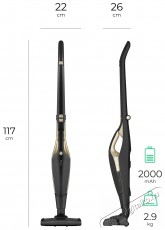 Siguro VT-R350B TURBOVac 2in1 Háztartás / Otthon / Kültér - Porszívó / takarítógép - Kézi / álló porszívó - 503643