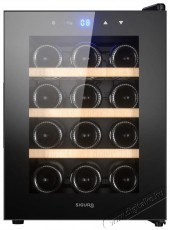 Siguro WC-F121B Wine Touch Konyhai termékek - Hűtő, fagyasztó (szabadonálló) - Borhűtő - 504580