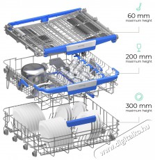 Siguro DW-F602DS Neo Green - 12 év garancia a motorra + AquaStop Konyhai termékek - Mosogatógép - Normál (60cm) szabadonálló mosogatógép - 504562