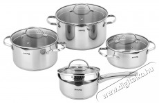 Siguro Pure Delight Edénykészlet okos fedővel, 8 db Konyhai termékek - Edény - Edény készlet - 504917