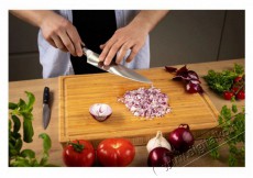 Siguro Sugoi 5 db-os késkészlet + fa blokk késélezővel Konyhai termékek - Konyhai eszköz - Kés / olló - 504898