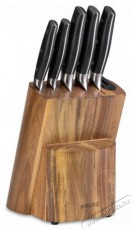 Siguro Sugoi 5 db-os késkészlet + fa blokk késélezővel Konyhai termékek - Konyhai eszköz - Kés / olló - 504898