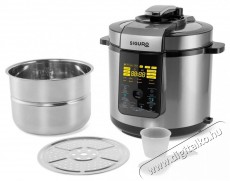 Siguro MP-S600SS Multi Chef kukta Konyhai termékek - Konyhai kisgép (sütés / főzés / hűtés / ételkészítés) - Légkeveréses főzőgép / elektromos kukta / multifunkciós sütő - 504878