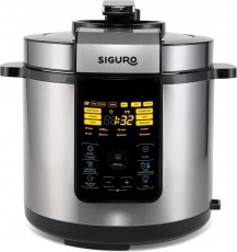 Siguro MP-S600SS Multi Chef kukta Konyhai termékek - Konyhai kisgép (sütés / főzés / hűtés / ételkészítés) - Légkeveréses főzőgép / elektromos kukta / multifunkciós sütő - 504878
