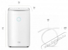 Siguro DH-P300W Orca 20 l WiFi Szépségápolás / Egészség - Légtisztító / párásító / párátlanító - Páramentesítő - 504886