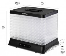 Siguro FD-G500B Super Dry Konyhai termékek - Konyhai kisgép (sütés / főzés / hűtés / ételkészítés) - Gyümölcsaszaló - 504887