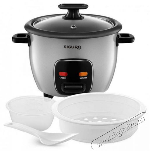 Siguro RC-A351B Rice Chef pároló kosárral Konyhai termékek - Konyhai kisgép (sütés / főzés / hűtés / ételkészítés) - Rizsfőző - 504893