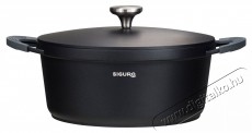 Siguro Stagione Fazék, 28 cm fekete Konyhai termékek - Edény - Fazék / lábas - 504882