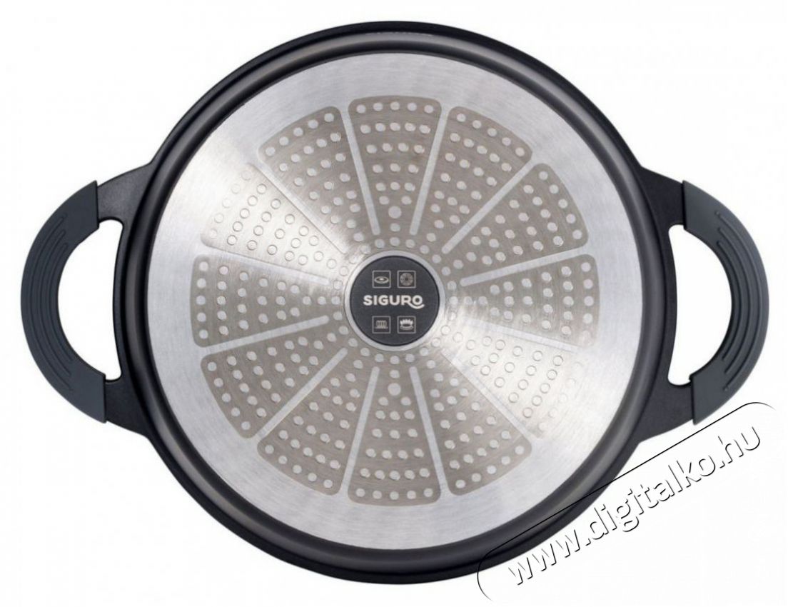 Siguro Stagione Fazék, 28 cm fekete Konyhai termékek - Edény - Fazék / lábas - 504882