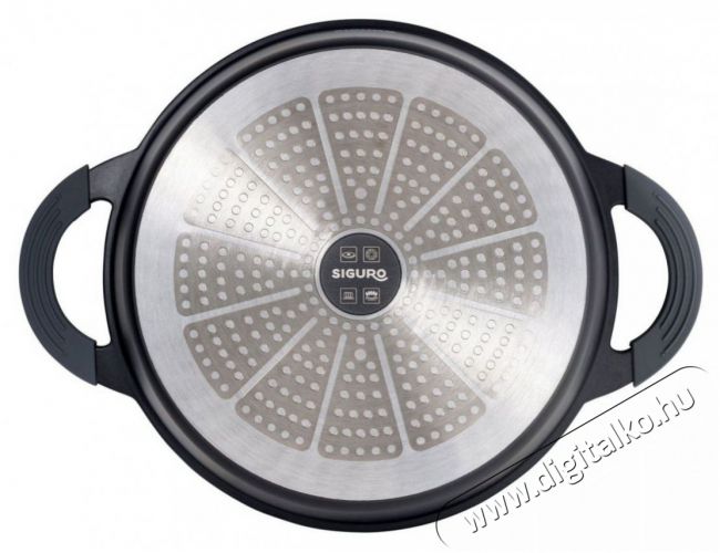 Siguro Stagione Fazék, 28 cm fekete Konyhai termékek - Edény - Fazék / lábas - 504882