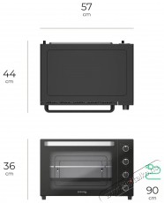 Siguro CO-E480SU Perfect Roast and Grill Konyhai termékek - Sütő-főzőlap, tűzhely (szabadonálló) - Mini sütő / mini grill / mini konyha - 504907