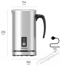 Siguro MF-M620SS Coffee Time Max Konyhai termékek - Kávéfőző / kávéörlő / kiegészítő - Tejhabosító - 503771