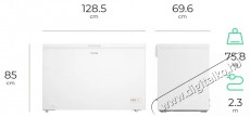 Siguro CF-A242W Premium Konyhai termékek - Hűtő, fagyasztó (szabadonálló) - Fagyasztóláda - 509120