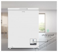 Siguro CF-D16W Fast Freeze 142 Konyhai termékek - Hűtő, fagyasztó (szabadonálló) - Fagyasztóláda - 509118