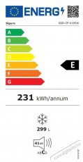 Siguro CF-K15W Fast Freeze 299 Konyhai termékek - Hűtő, fagyasztó (szabadonálló) - Fagyasztóláda - 509123