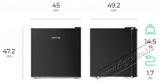 Siguro MB-E241B Essentials Konyhai termékek - Hűtő, fagyasztó (szabadonálló) - Fagyasztószekrény - 509117