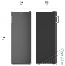 Siguro UF-D310S Fast Freeze 166 Konyhai termékek - Hűtő, fagyasztó (szabadonálló) - Fagyasztószekrény - 505563
