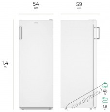 Siguro UF-D310W Fast Freeze 166 Konyhai termékek - Hűtő, fagyasztó (szabadonálló) - Fagyasztószekrény - 509119