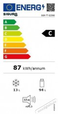 Siguro TT-E250S Chill and Freeze Konyhai termékek - Hűtő, fagyasztó (szabadonálló) - Mini hűtő / minibár - 509561