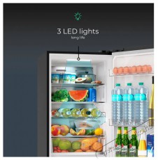 Siguro BF-A241Y Premium Konyhai termékek - Hűtő, fagyasztó (szabadonálló) - Alulfagyasztós kombinált hűtő - 509294