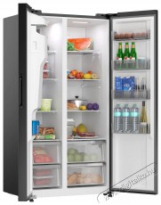 Siguro MD-C231Y Premium Konyhai termékek - Hűtő, fagyasztó (szabadonálló) - Amerikai típusú Side By Side hűtő - 509332