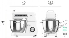 Siguro KM-M350 Kitchen Machine Maxi Konyhai term&eacute;kek - Konyhai kisg&eacute;p (elők&eacute;sz&iacute;t&eacute;s / feldolgoz&aacute;s) - Konyhai robotg&eacute;p - 511376