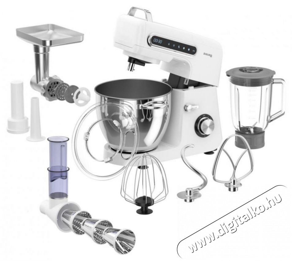 Siguro KM-M350 Kitchen Machine Maxi Konyhai term&eacute;kek - Konyhai kisg&eacute;p (elők&eacute;sz&iacute;t&eacute;s / feldolgoz&aacute;s) - Konyhai robotg&eacute;p - 511376