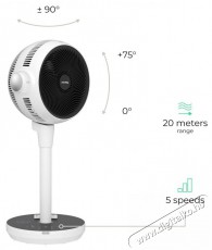 Siguro FN-V750W 3D Air Luxury Háztartás / Otthon / Kültér - Ventilátor / Légkondicionáló - Álló / padló ventilátor - 512355