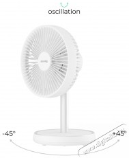 Siguro FT-D100W Urban Flex, teleszkópos Háztartás / Otthon / Kültér - Ventilátor / Légkondicionáló - Asztali ventilátor - 512352