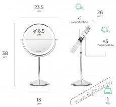Siguro LM-M290SS Pure Beauty Szépségápolás / Egészség - Tükör - 512327