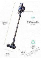 Siguro VT-H311B TURBOVac Light BLDC Compact Háztartás / Otthon / Kültér - Porszívó / takarítógép - Kézi / álló porszívó - 511230