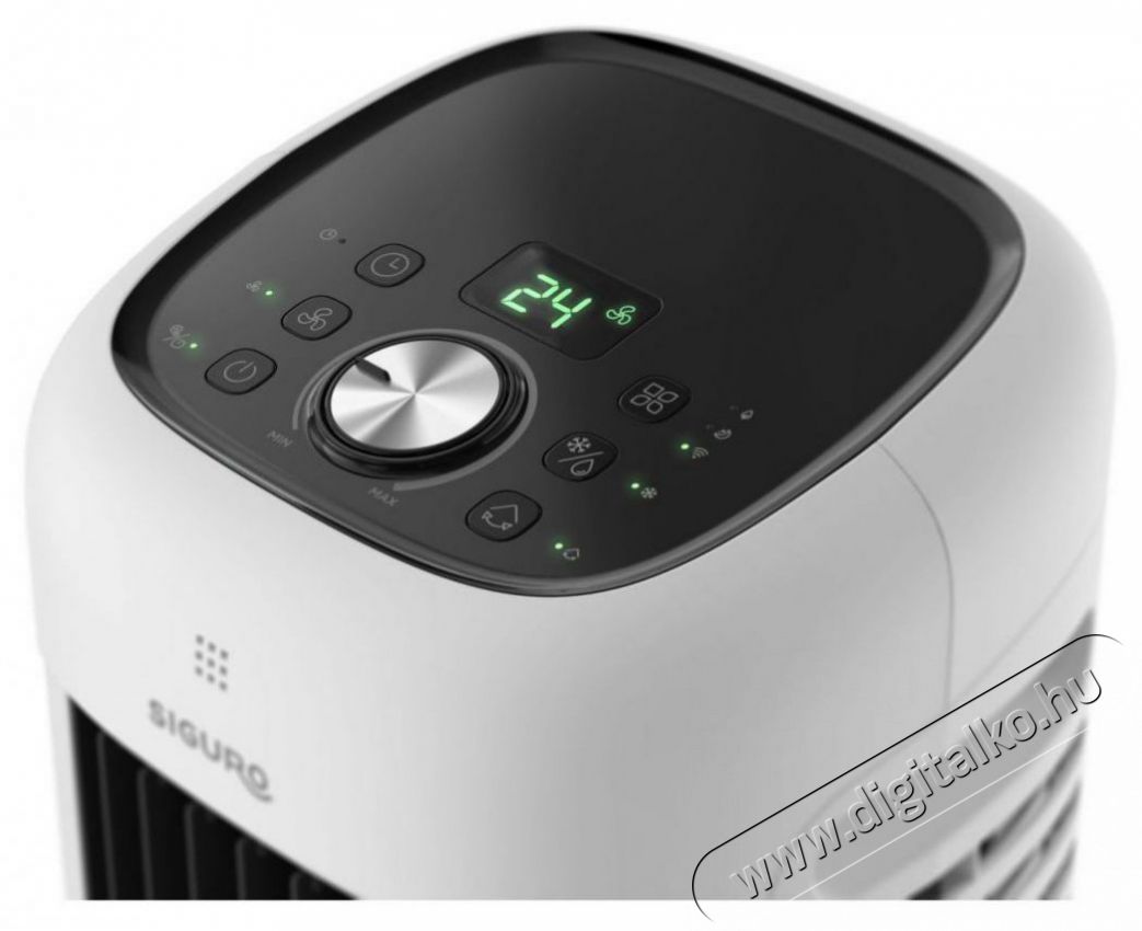 Siguro FC-D100W Aura Tower WiFi H&aacute;ztart&aacute;s / Otthon / K&uuml;lt&eacute;r - Ventil&aacute;tor / L&eacute;gkondicion&aacute;l&oacute; - P&aacute;r&aacute;s&iacute;t&oacute; ventil&aacute;tor - 512370