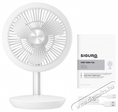 Siguro FT-U150W Urban Compact Háztartás / Otthon / Kültér - Ventilátor / Légkondicionáló - Asztali ventilátor - 512345