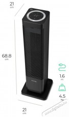Siguro HS-R450B Reindeer Hot & Cool, WiFi Háztartás / Otthon / Kültér - Fűtés - Fűtőventilátoros hősugárzó - 512351