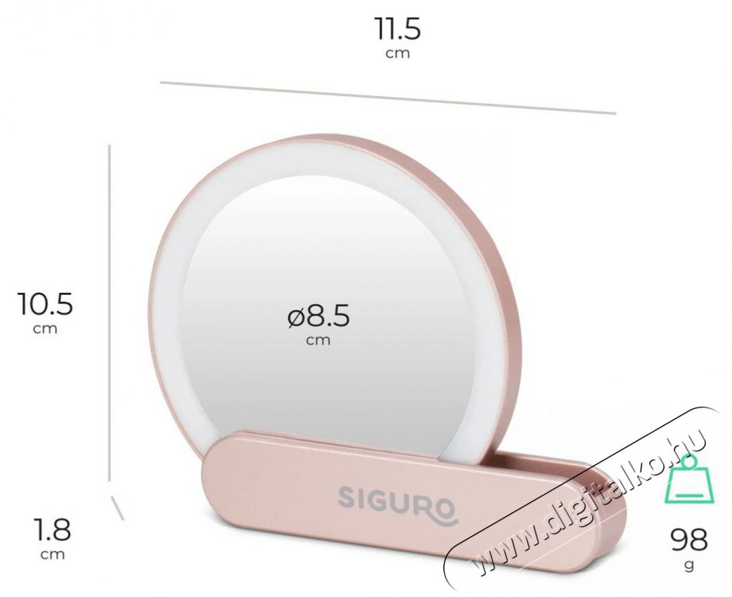 Siguro LM-P350RG Pure Beauty Petal Pocket &Uacute;jdons&aacute;gok - &Uacute;j term&eacute;kek - 512338